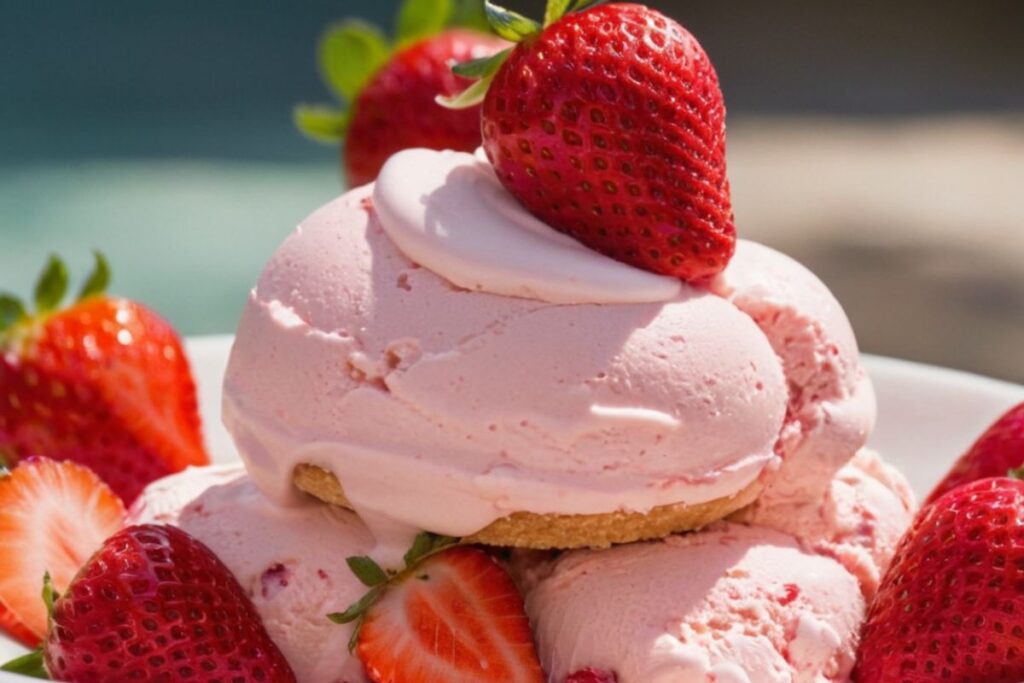 strawberry shortcake ice cream