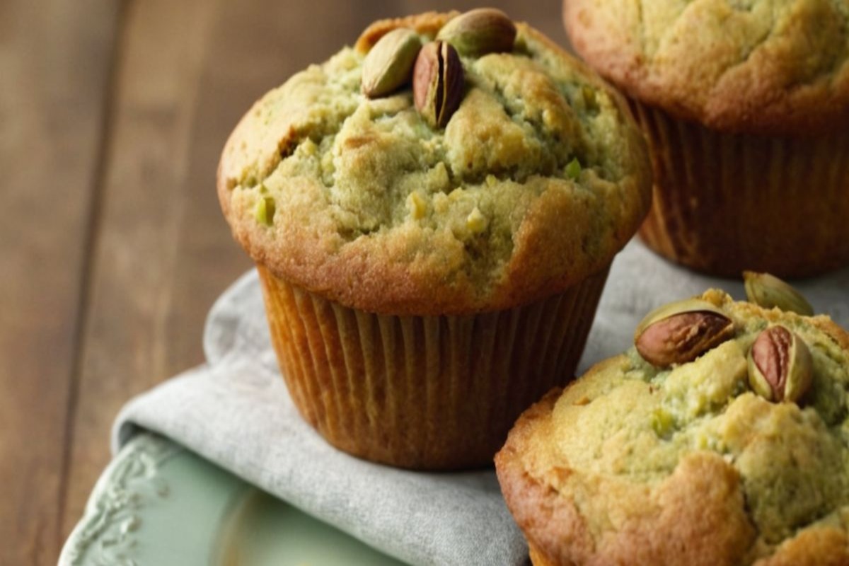 pistachio muffin recipe