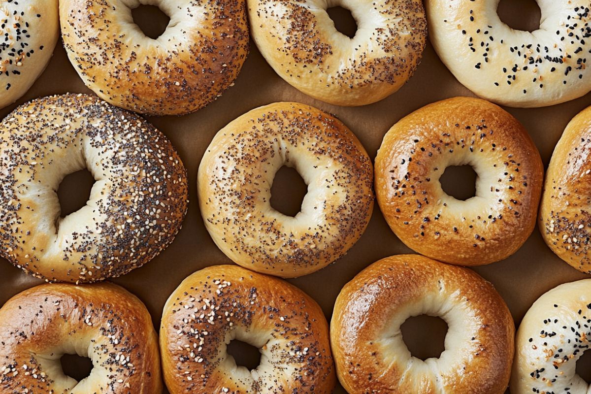 Freshly baked bagels from Einstein Bros