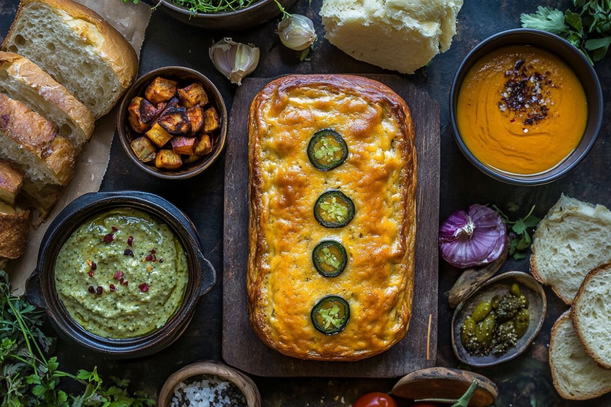 Breakfast and Brunch Ideas with Jalapeño Cheddar Bread