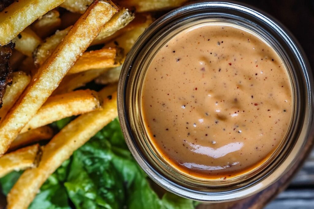 Big Mac sauce ingredients in a bowl