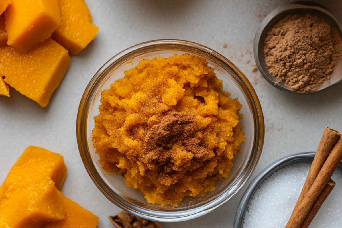 Pumpkin pie filling ingredients and spices