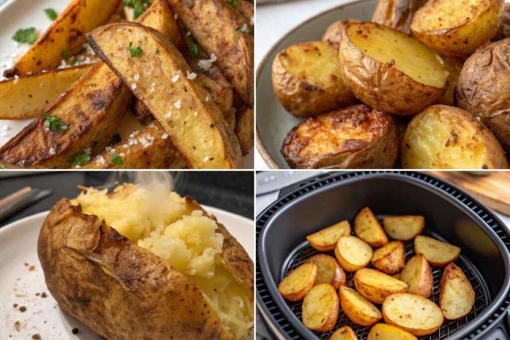 Crispy and Flavorful Air Fryer Potatoes: 4 Delicious Recipes to Satisfy Every Craving