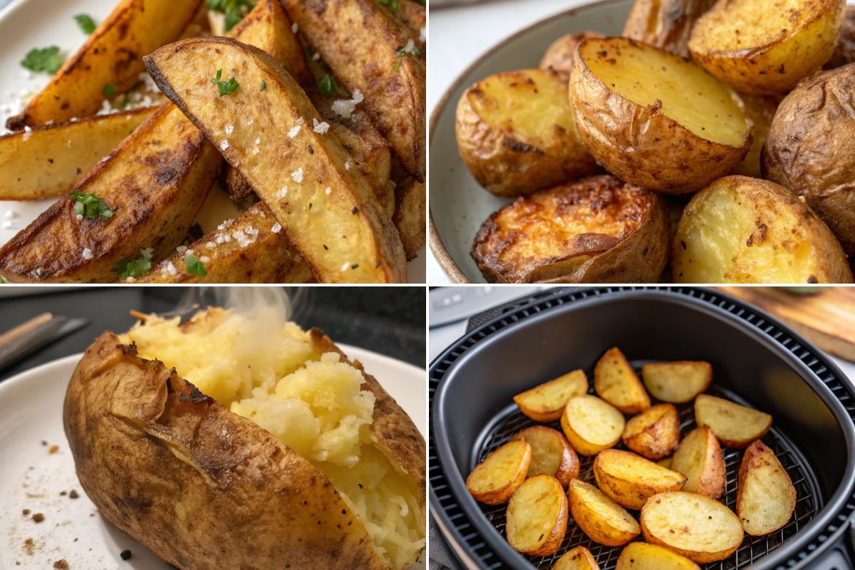 Crispy and Flavorful Air Fryer Potatoes: 4 Delicious Recipes to Satisfy Every Craving