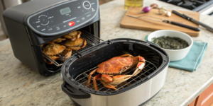 air fryer crab