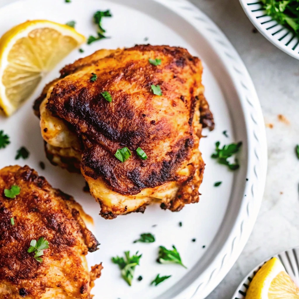 Air fryer chicken thighs