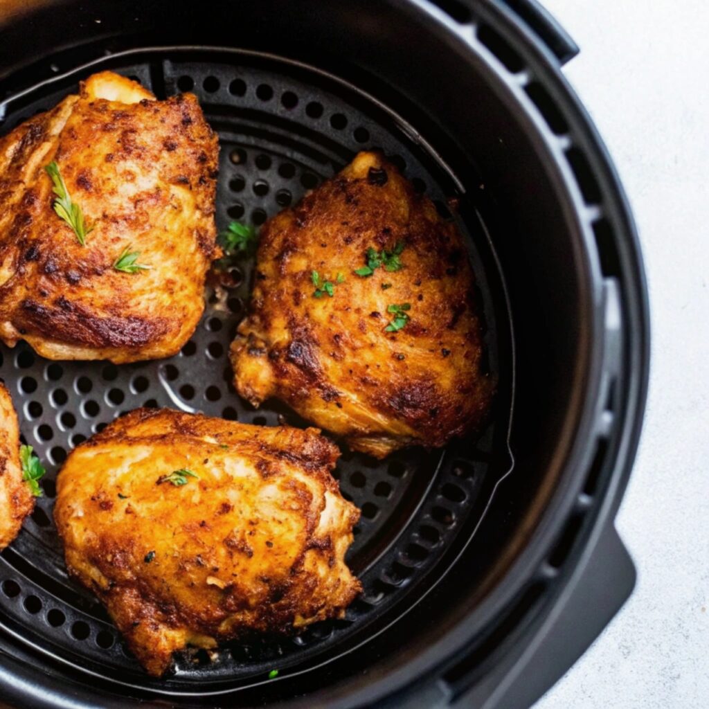 Air fryer chicken thighs