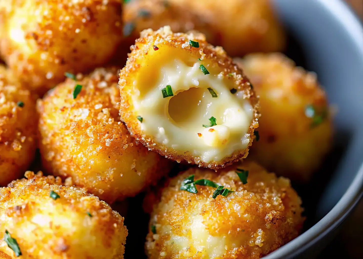 Cheesy Parmesan Mozzarella Bites
