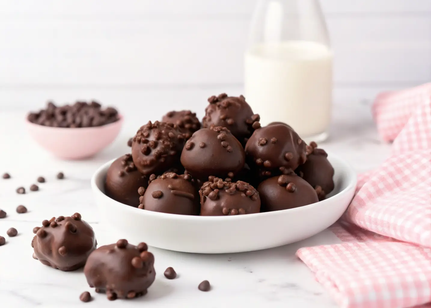 Delicious No-Bake Brownie Bites Recipe