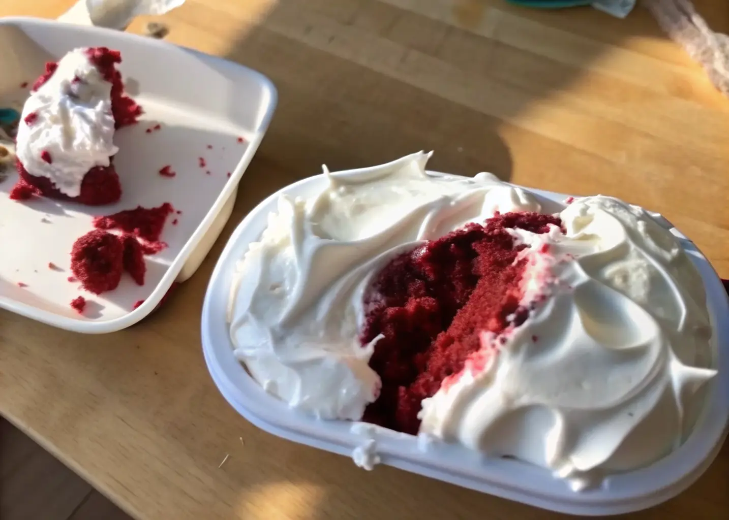 Perfect Single Serve Red Velvet Cake